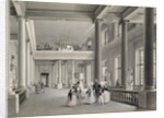The Upper Entrance hall of the Fine Arts Academy in St. Petersburg, 1838 by Vasili Semenovich Sadovnikov