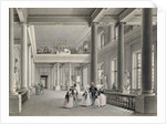 The Upper Entrance hall of the Fine Arts Academy in St. Petersburg, 1838 by Vasili Semenovich Sadovnikov