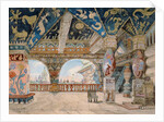 Stage design for Nikolai Rimsky-Korsakov's opera 'The Snow Maiden', 1883 by Victor Mikhailovich Vasnetsov