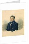 Portrait of Faddey Venediktovich Bulgarin, c.1840 by Ivan Nikolayevich Terebenev
