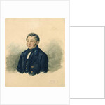 Portrait of Faddey Venediktovich Bulgarin, c.1840 by Ivan Nikolayevich Terebenev