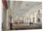 The Great Hall, Winter Palace, St. Petersburg, 1837 by Vasili Semenovich Sadovnikov