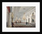 The Great Hall, Winter Palace, St. Petersburg, 1837 by Vasili Semenovich Sadovnikov