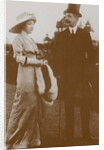 Moura Budberg with her first husband, Djon von Benckendorff, at the Berlin Horse Races, 1913 by Anonymous