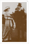 Moura Budberg with her first husband, Djon von Benckendorff, at the Berlin Horse Races, 1913 by Anonymous