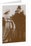 Moura Budberg with her first husband, Djon von Benckendorff, at the Berlin Horse Races, 1913 by Anonymous