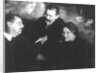 Moura Budberg with Herbert George Wells and Maxim Gorky in Petrograd, 1920 by Anonymous