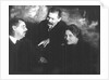 Moura Budberg with Herbert George Wells and Maxim Gorky in Petrograd, 1920 by Anonymous