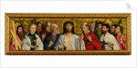 Christ and the Twelve Apostles by German School