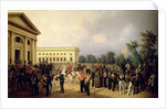 The Russian Guard in Tsarskoye Selo in 1832, 1841 by Franz Kruger
