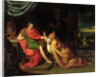 Priam and Achilles by Alessandro Padovanino