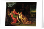 Priam and Achilles by Alessandro Padovanino