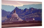 Burial Mound, Ladakh, 1937 by Nicholas Roerich