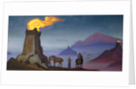 Victory Flames, 1940 by Nicholas Roerich
