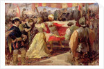 Stage design for 'Othello' by William Shakespeare, 1887 by Leonid Osipovic Pasternak