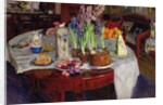 Easter Table, 1915 by Stanislav Julianovic Zukovskij
