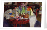 Easter Table, 1915 by Stanislav Julianovic Zukovskij