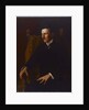 Blue Portrait of Nikola Tesla, 1916 by Vilma Lwoff-Parlaghy