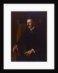 Blue Portrait of Nikola Tesla, 1916 by Vilma Lwoff-Parlaghy