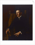 Blue Portrait of Nikola Tesla, 1916 by Vilma Lwoff-Parlaghy