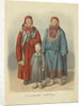 Kazan Tatar Women by Fyodor Solntsev