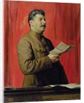 Portrait of Josef Stalin, 1933 by Isaak Israilevich Brodsky