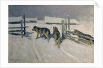 Wolfs, Winter Night, c.1910 by Alexei Steipanovitch Stepanov