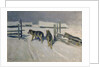Wolfs, Winter Night, c.1910 by Alexei Steipanovitch Stepanov