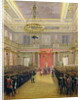 The Oath of the Successor to the Throne Alexander II Nickolaevich in the Winter Palace, 1837 by Grigori Grigor'evich Chernetsov