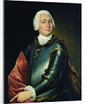 Portrait of Count Ernst Christoph von Manteuffel by Lucas Conrad Pfanzelt