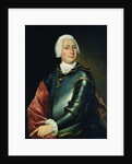 Portrait of Count Ernst Christoph von Manteuffel by Lucas Conrad Pfanzelt