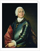 Portrait of Count Ernst Christoph von Manteuffel by Lucas Conrad Pfanzelt