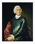 Portrait of Count Ernst Christoph von Manteuffel by Lucas Conrad Pfanzelt