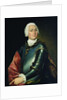 Portrait of Count Ernst Christoph von Manteuffel by Lucas Conrad Pfanzelt