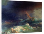 The Disaster of the Liner Ingermanland at Skagerrake near Norway on August 30th, 1842 by Ivan Konstantinovich Aivazovsky