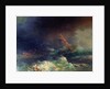 The Disaster of the Liner Ingermanland at Skagerrake near Norway on August 30th, 1842 by Ivan Konstantinovich Aivazovsky