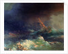 The Disaster of the Liner Ingermanland at Skagerrake near Norway on August 30th, 1842 by Ivan Konstantinovich Aivazovsky