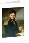 Portrait of Yuri F. Lisyansky, 1810 by Vladimir Lukich Borovikovsky