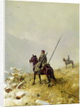 The Patrol, 1887 by Pyotr Nikolayevich Grusinsky