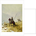 The Patrol, 1887 by Pyotr Nikolayevich Grusinsky