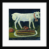 A paschal lamb, 1914 by Niko Pirosmani