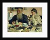 Leo Tolstoy with his wife in Yasnaya Polyana, 1907 by Ilya Efimovich Repin