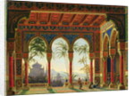 Stage design for the opera 'Ruslan and Lyudmila' by M. Glinka, 1842 by Andreas Leonhard Roller