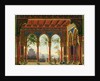 Stage design for the opera 'Ruslan and Lyudmila' by M. Glinka, 1842 by Andreas Leonhard Roller
