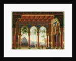 Stage design for the opera 'Ruslan and Lyudmila' by M. Glinka, 1842 by Andreas Leonhard Roller