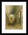 Interior view of the Kazan Cathedral in St. Petersburg by School Russian
