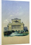 The Alexander Theatre in St. Petersburg, 1841 by Vasili Semenovich Sadovnikov