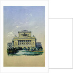 The Alexander Theatre in St. Petersburg, 1841 by Vasili Semenovich Sadovnikov