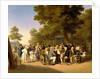 Politicians in the Tuileries Gardens, 1832 by Louis Leopold Boilly