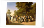 Politicians in the Tuileries Gardens, 1832 by Louis Leopold Boilly